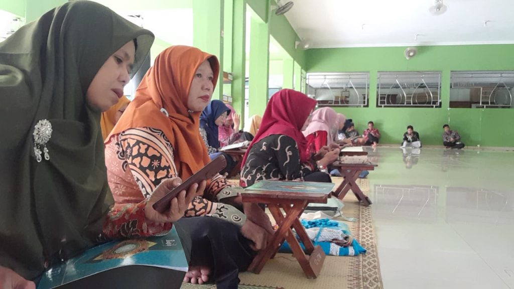 Awali Bulan Puasa Ramadan, MTsN 1 Bantul Sholat Dhuha dan Tadarus Quran